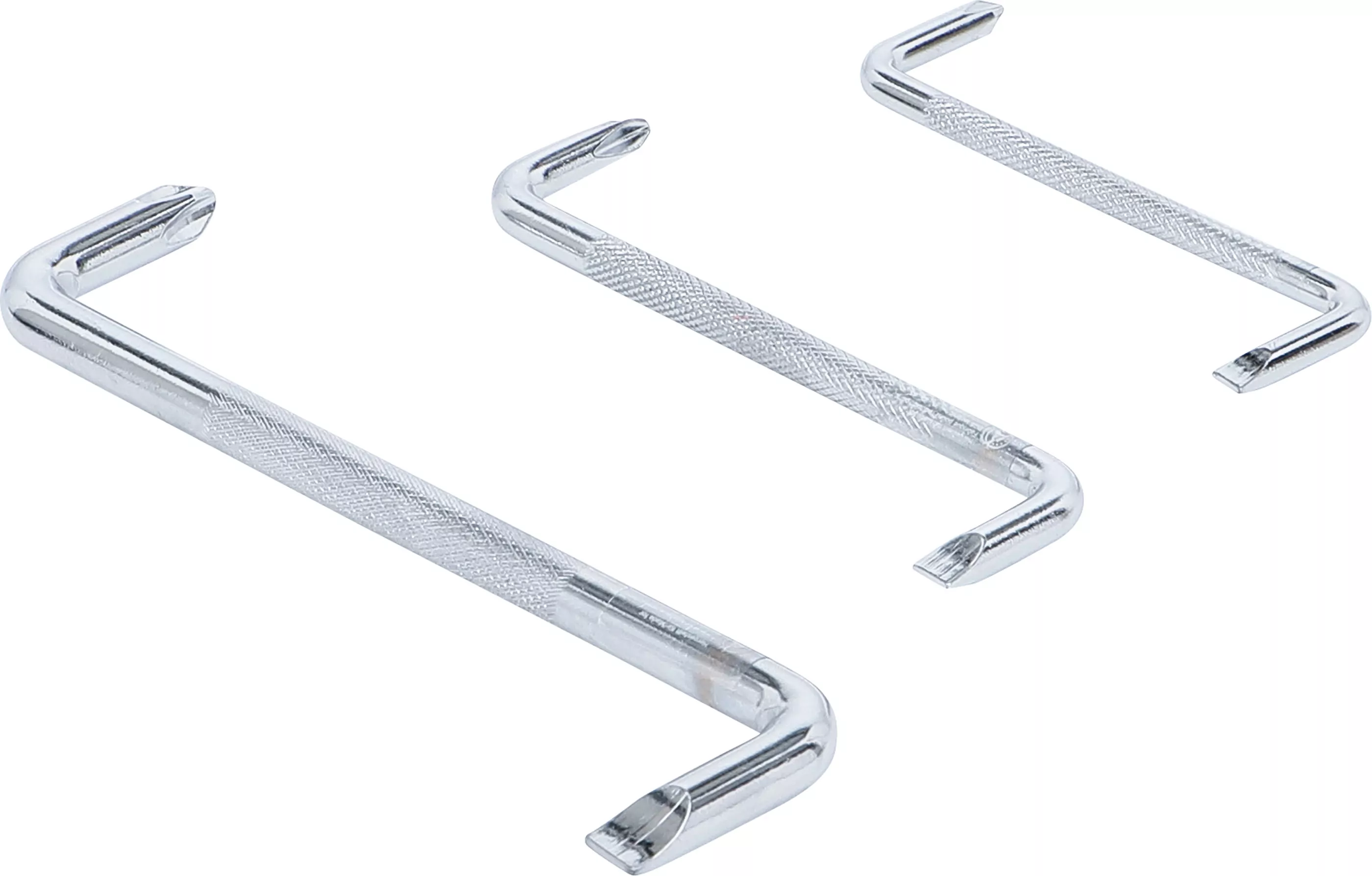 Winkel-Schraubendreher-Satz | Schlitz / Kreuzschlitz | 3-tlg.