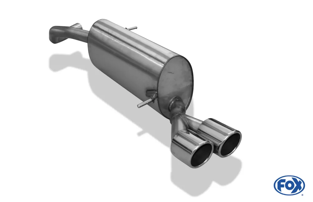 Audi A1 Kompakt/ A1 Sportback  Endschalldämpfer - 2x90 Typ 16
