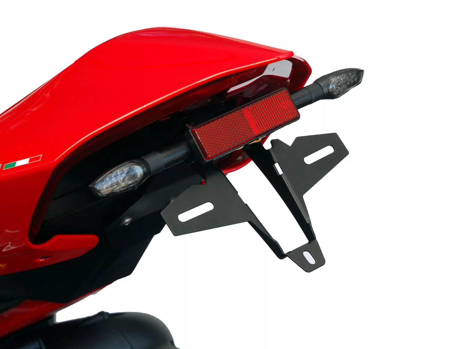 Kennzeichenhalter IQ2 für Ducati Streetfighter V4 | V2 (2020-2024) für Originalblinker