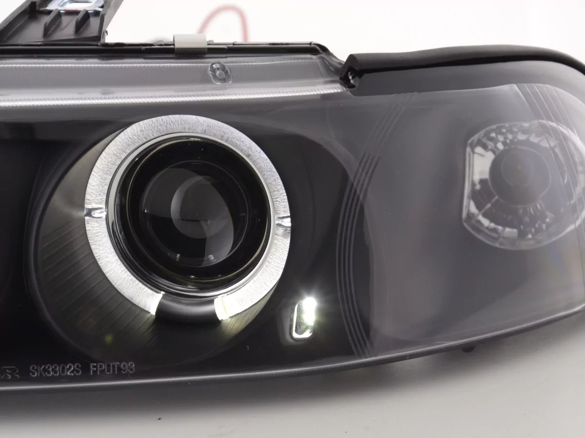 Scheinwerfer Set Fiat Punto 1 Typ 176 Bj. 93-98 schwarz