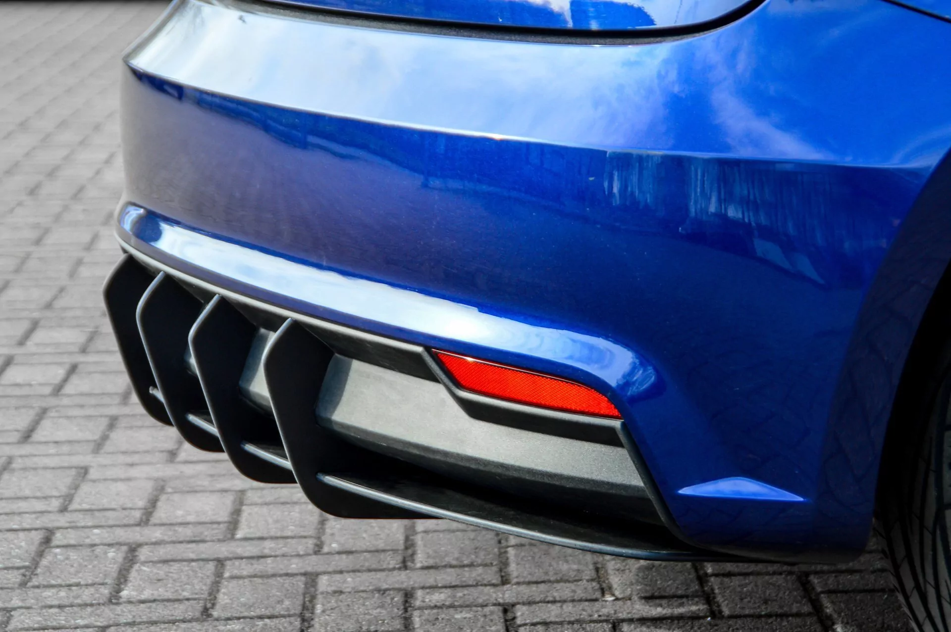 Racing Heckansatz Heckeinsatz Diffusor für Audi A1 8X