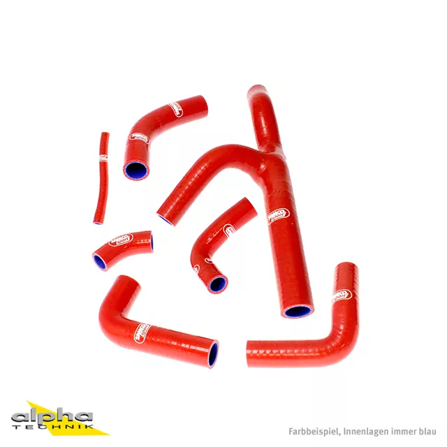 SAMCO SPORT Siliconschlauch Kit rot für Ducati ST2 1997-2003