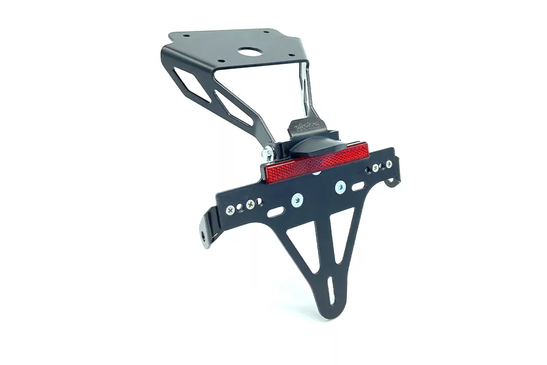 alpha Technik Kennzeichenhalter für Kawasaki Z650RS ab Modelljahr 2022- Typ ER650M / ER650MA2