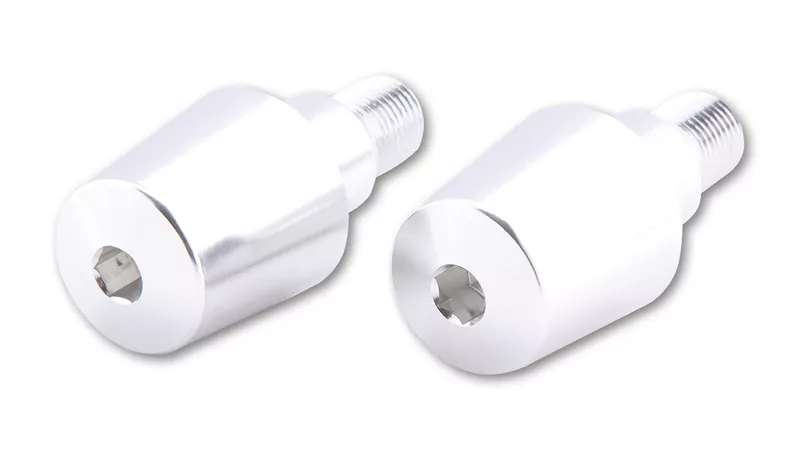 - Kein Hersteller - Lenkergewicht, silber, für div, YAMAHA Originallenker