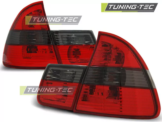 Tail Lights Red Smoke Fits Bmw E46 99-05 Touring