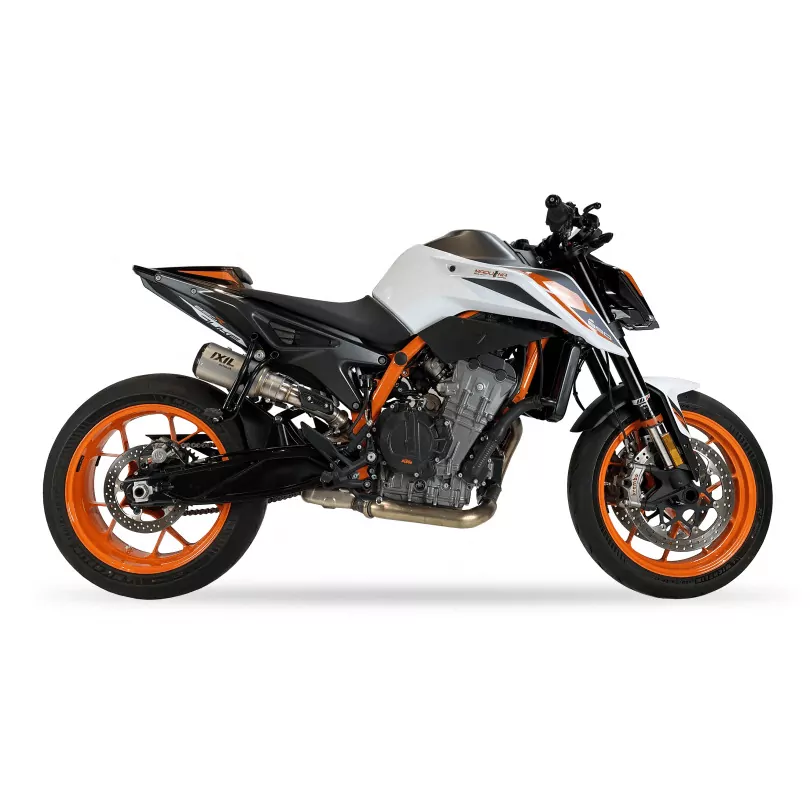 IXIL RB Edelstahl Endtopf KTM 790 Duke, 18-, Duke 890 R, 20-, (Euro 4+5) E-geprüft