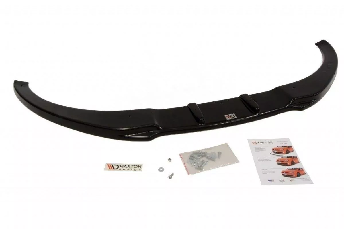 Front Ansatz Passend Für Passend Für AUDI TT MK2 Für Serie Schwarz Hochglanz Schwarz Hochglanz