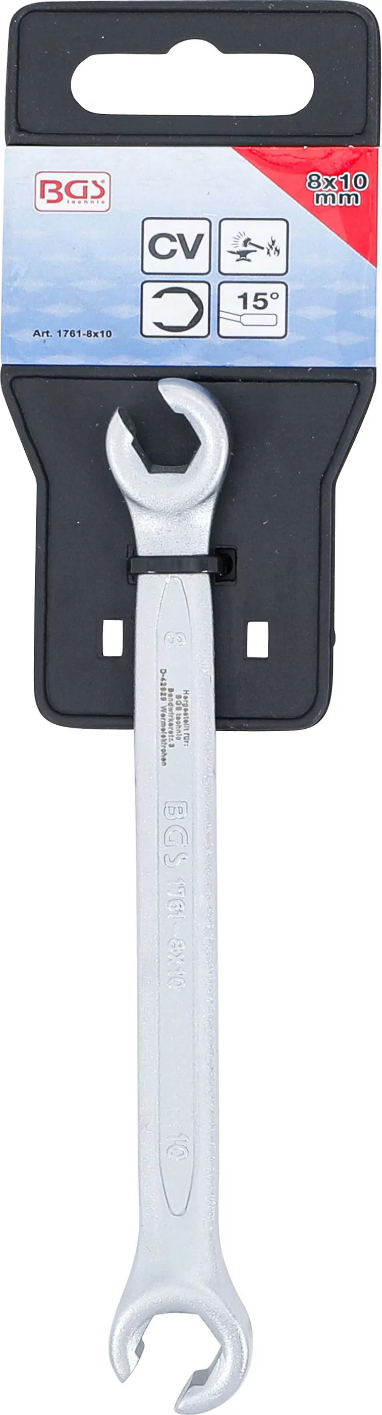 Offener Doppel-Ringschlüssel | SW 8 x 10 mm