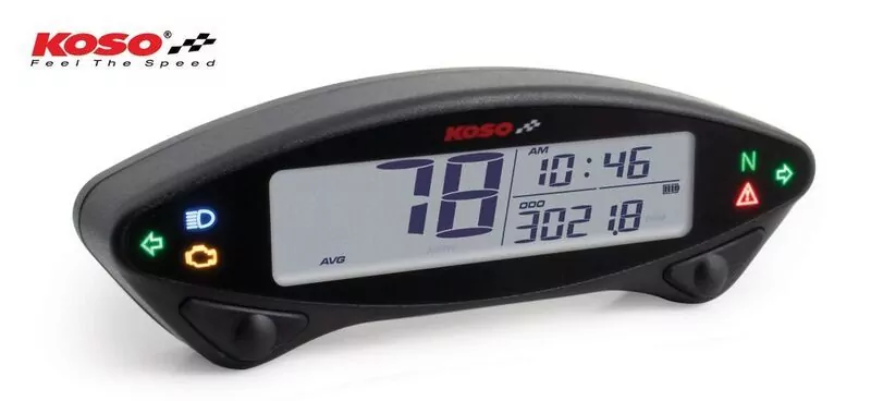 KOSO Digitaler Tachometer, DB EX-02 mit ABE