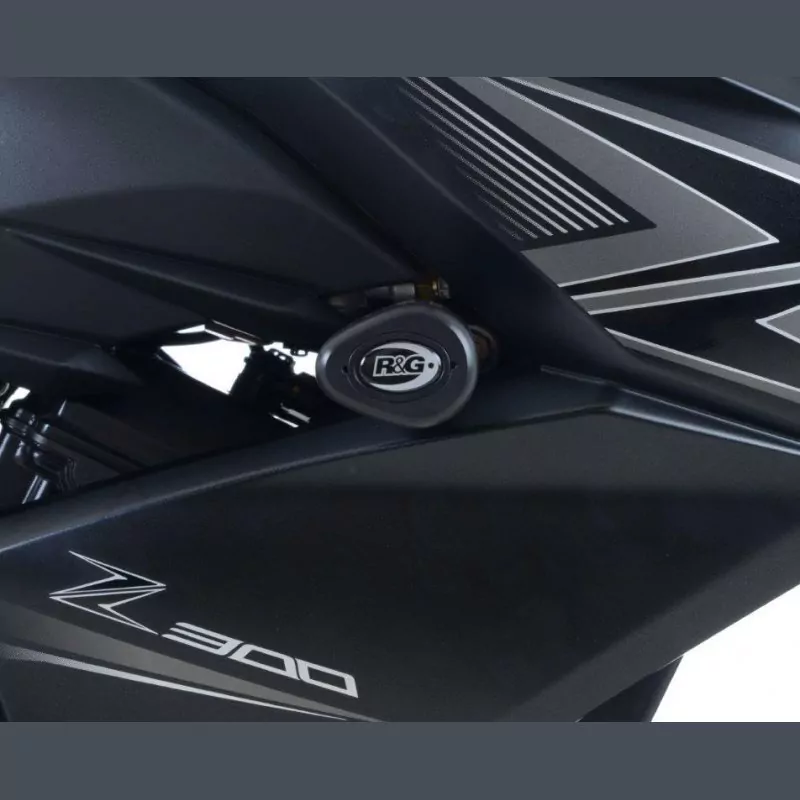 R&G Racing Sturzpads "No Cut" Kawasaki Z 250 2013-2018 / Z 300 2015-