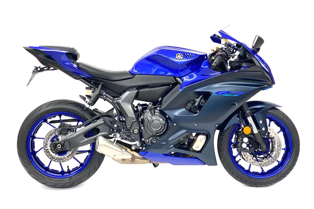 alpha Technik Kennzeichenhalter für Yamaha R7 ab Modelljahr 2022- Typ RM39 / RM40