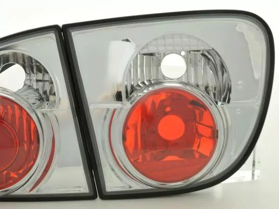 Rückleuchten Set Seat Leon Typ 1M Bj. 97-05 chrom