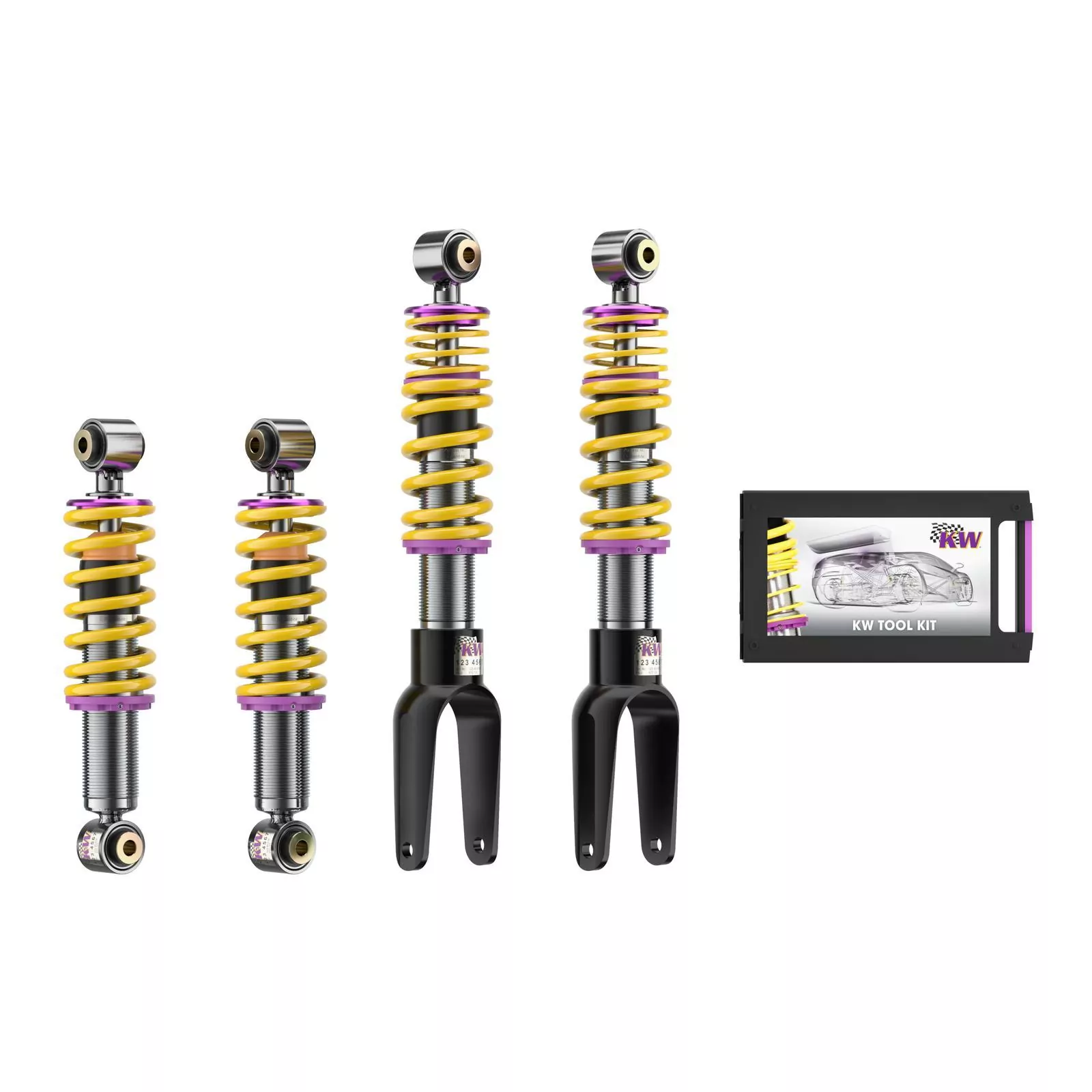 KW Gewindefahrwerk V2 inox CHRYSLER VIPER Convertible (R, SR) 10/1991-12/1998