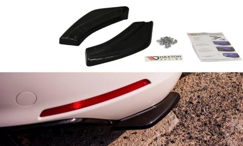 Heck Ansatz Flaps Diffusor Passend Für Diffusor Passend Für VW BEETLE Schwarz Hochglanz Schwarz Hochglanz