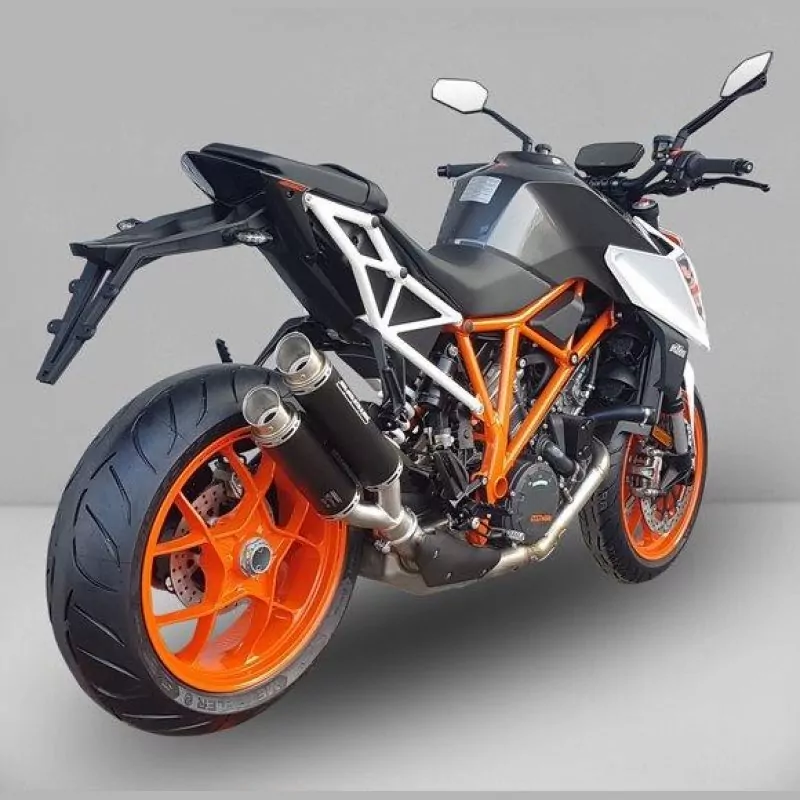 Bodis GPX 2 schwarz Endschalldämpfer KTM Super Duke 1290 R 2017-2019