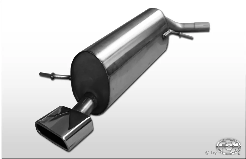 VW Polo 9N Cross  Endschalldämpfer - 145x65 Typ 59