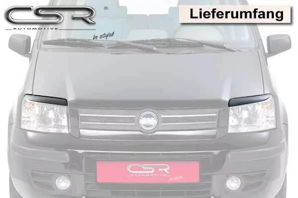 Scheinwerferblenden für Fiat Panda Typ 169 SB163