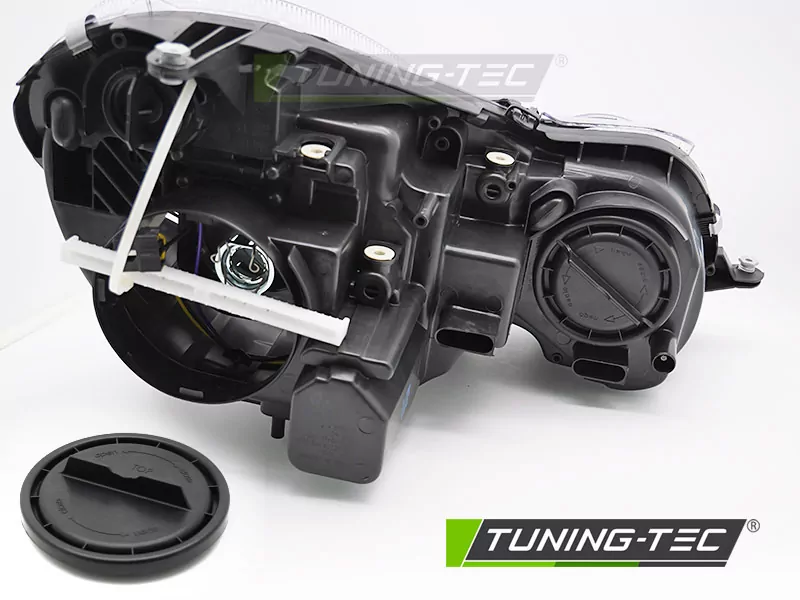 Headlights Chrome Left Side Tyc Fits Mercedes W211 06-09