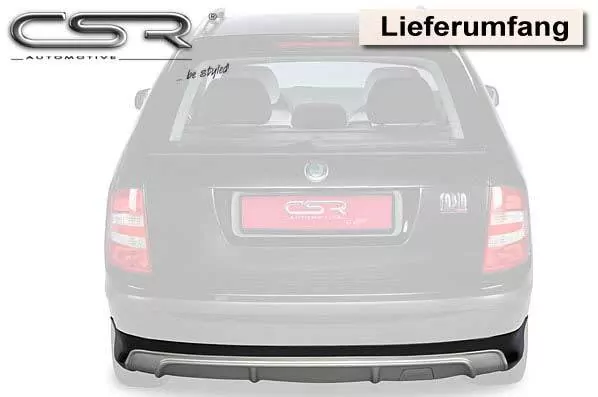 Heckansatz für Skoda Fabia HA002