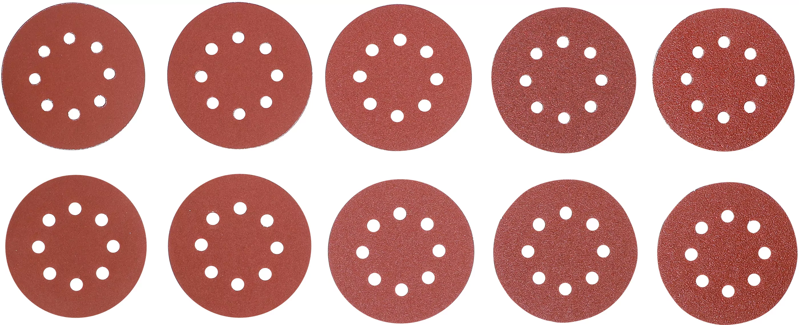 Schleifblatt-Satz für Exzenterschleifer | Ø 125 mm | K 40 - 180 | 25-tlg.