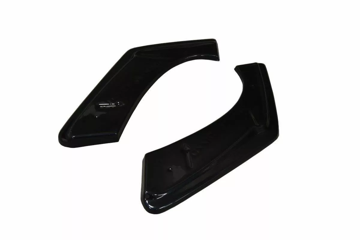 Heck Ansatz Flaps Diffusor Passend Für Diffusor Passend Für Honda Civic Mk9 FL Schwarz Hochglanz Schwarz Hochglanz