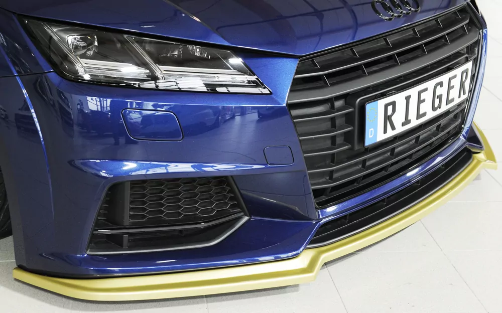 Rieger Spoilerschwert für Audi TTS (8J-FV/8S) | Roadster 07.14-08.18 (bis Facelift) für orig. S-Line-Frontschürze