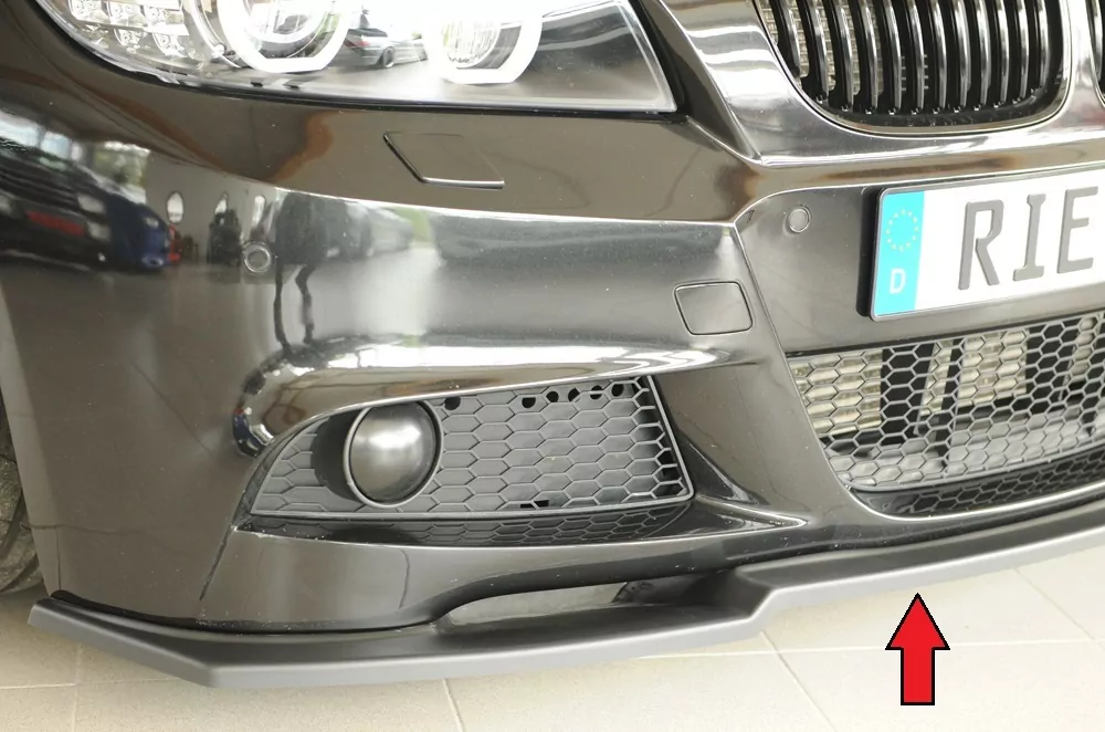 Rieger Spoilerschwert matt schwarz für BMW 3er E91 Touring 09.08- (ab Facelift) LCI