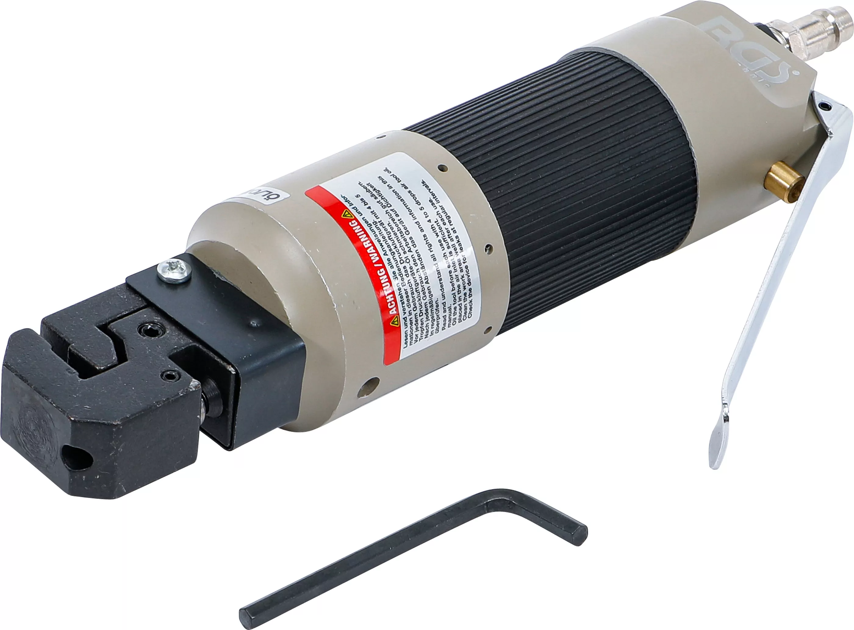 Druckluft-Loch- und Absetzzange