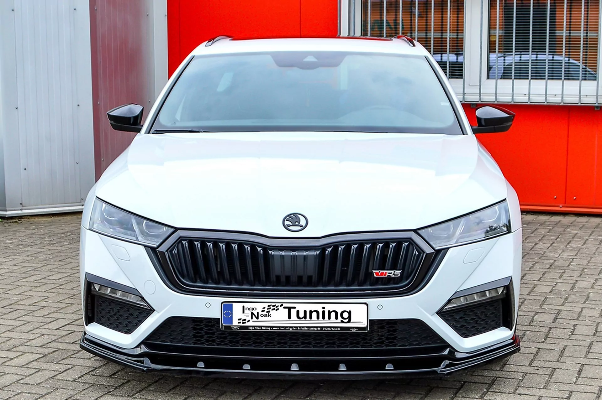 Cup Frontspoilerlippe für Skoda Octavia RS NX ab Bj.2020-