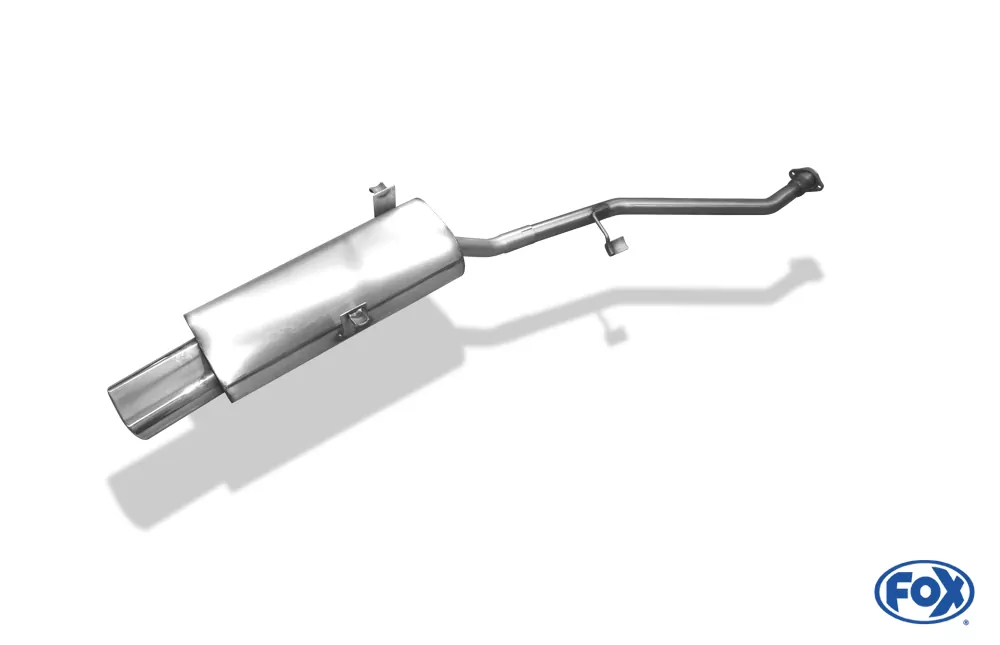 BMW E30 316i/ 318i ab 9/87`  Halbanlage ab Kat mit 2-Loch Flansch - 135x80 Typ 53