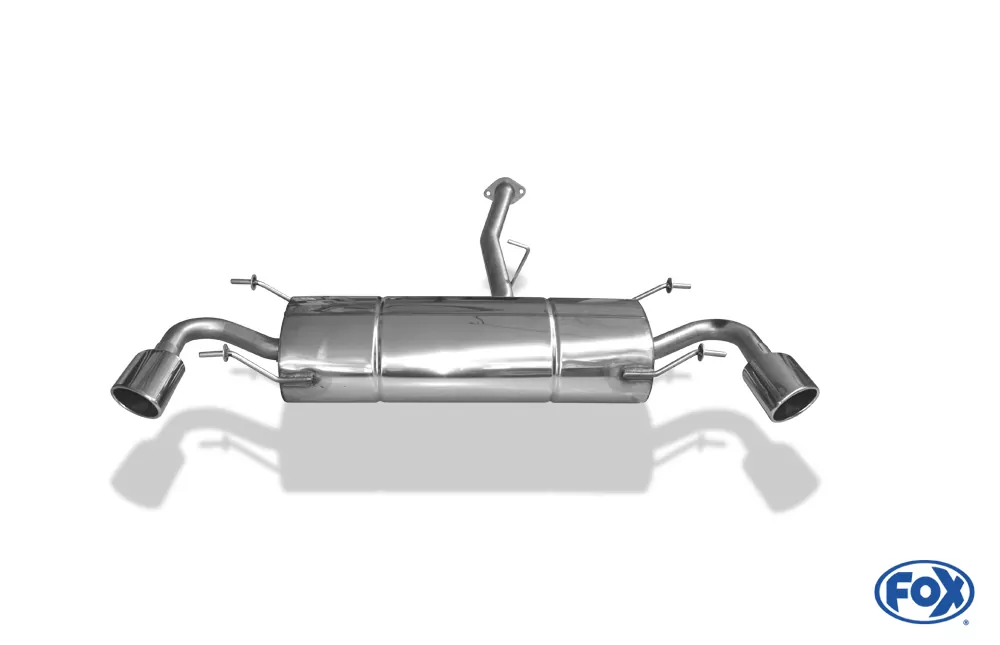 Mazda RX8  Endschalldämpfer quer Ausgang rechts/links - 115x85 Typ 38 rechts/links