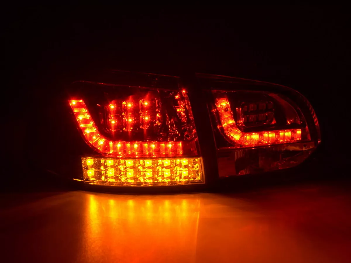 LED Rückleuchten Set VW Golf 6 Typ 1K Bj. 2008-2012 rot/klar mit Led Blinker für Rechtslenker