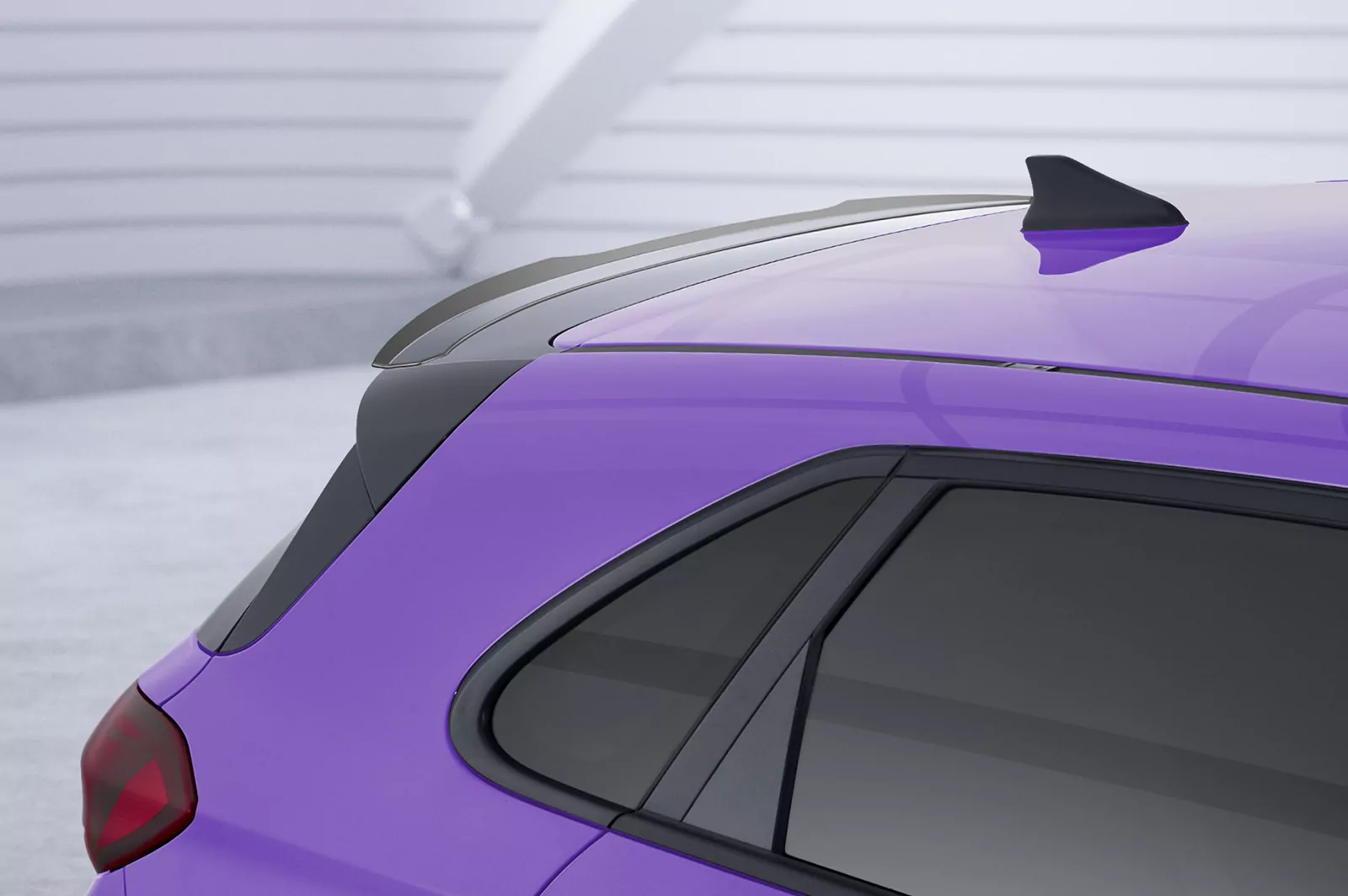 Heckflügel mit ABE für Hyundai I30 PD HF656 Strukturiert (schwarz matt)