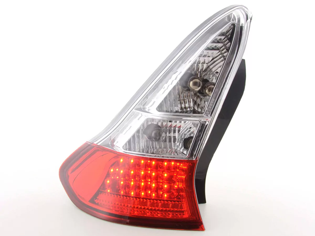 LED Rückleuchten Set Citroen C4 3-trg. Typ L Bj. 04- klar/rot