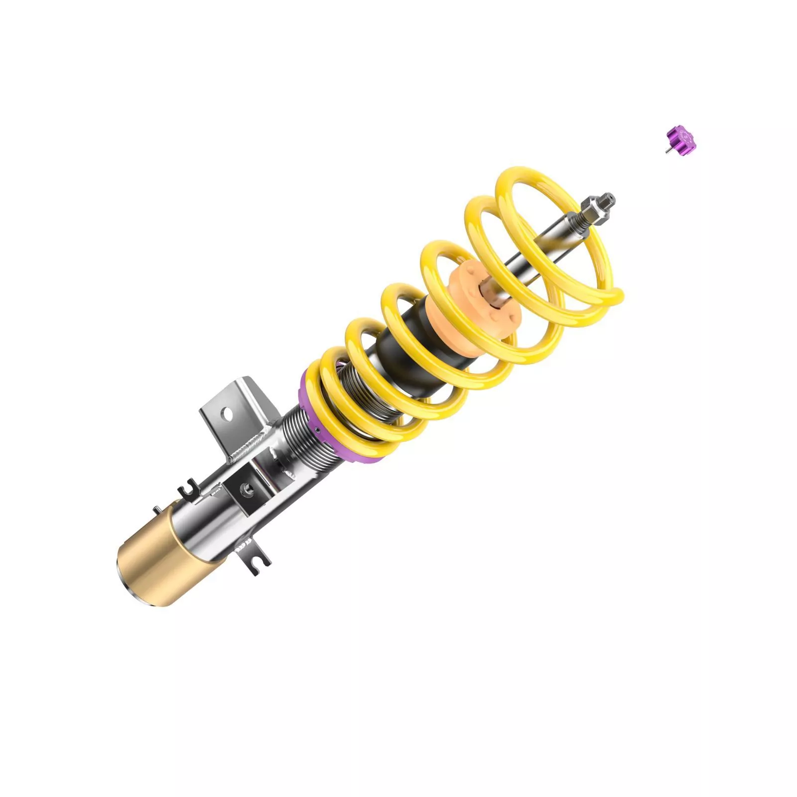 KW Gewindefahrwerk V2 inox BMW 4er Coupe (G22, G82) 07/2020-