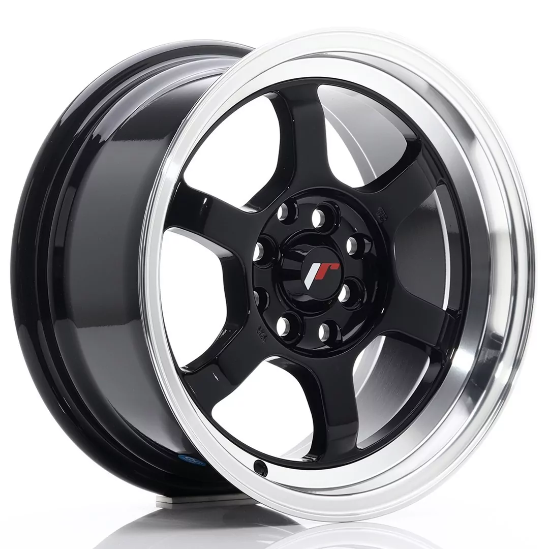 Japan Racing JR12 15x7,5 ET26 4x100/108 Glossy Black