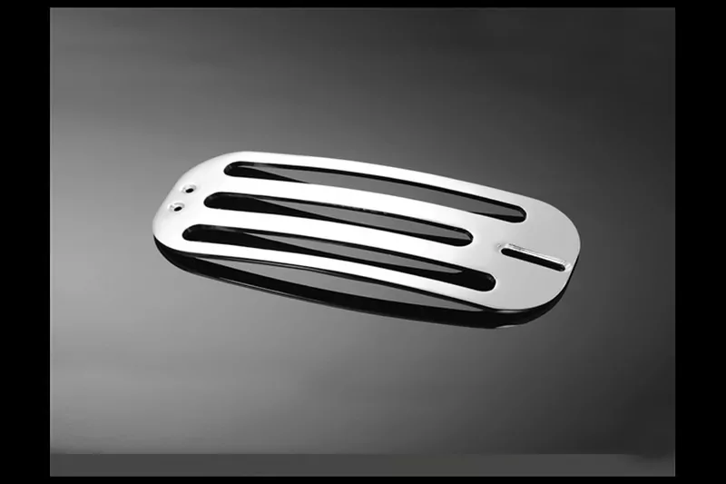 HIGHWAY HAWK Billet Gepäckträger, solo, universal, chrom