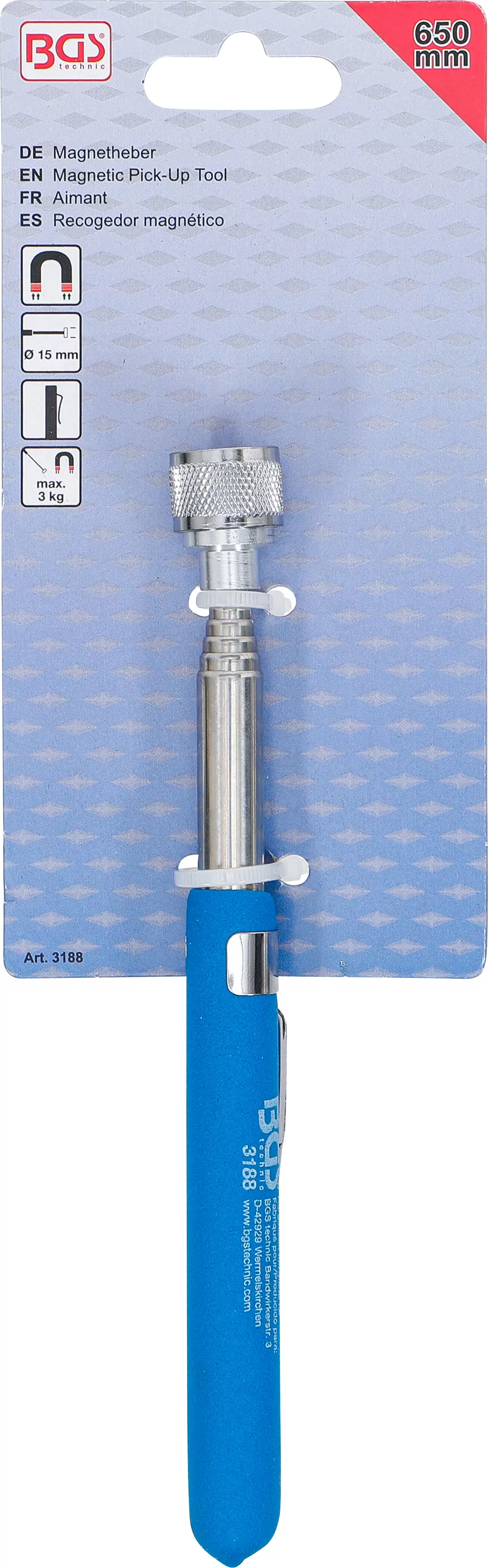 Magnetheber | 650 mm | Zugkraft 3 kg