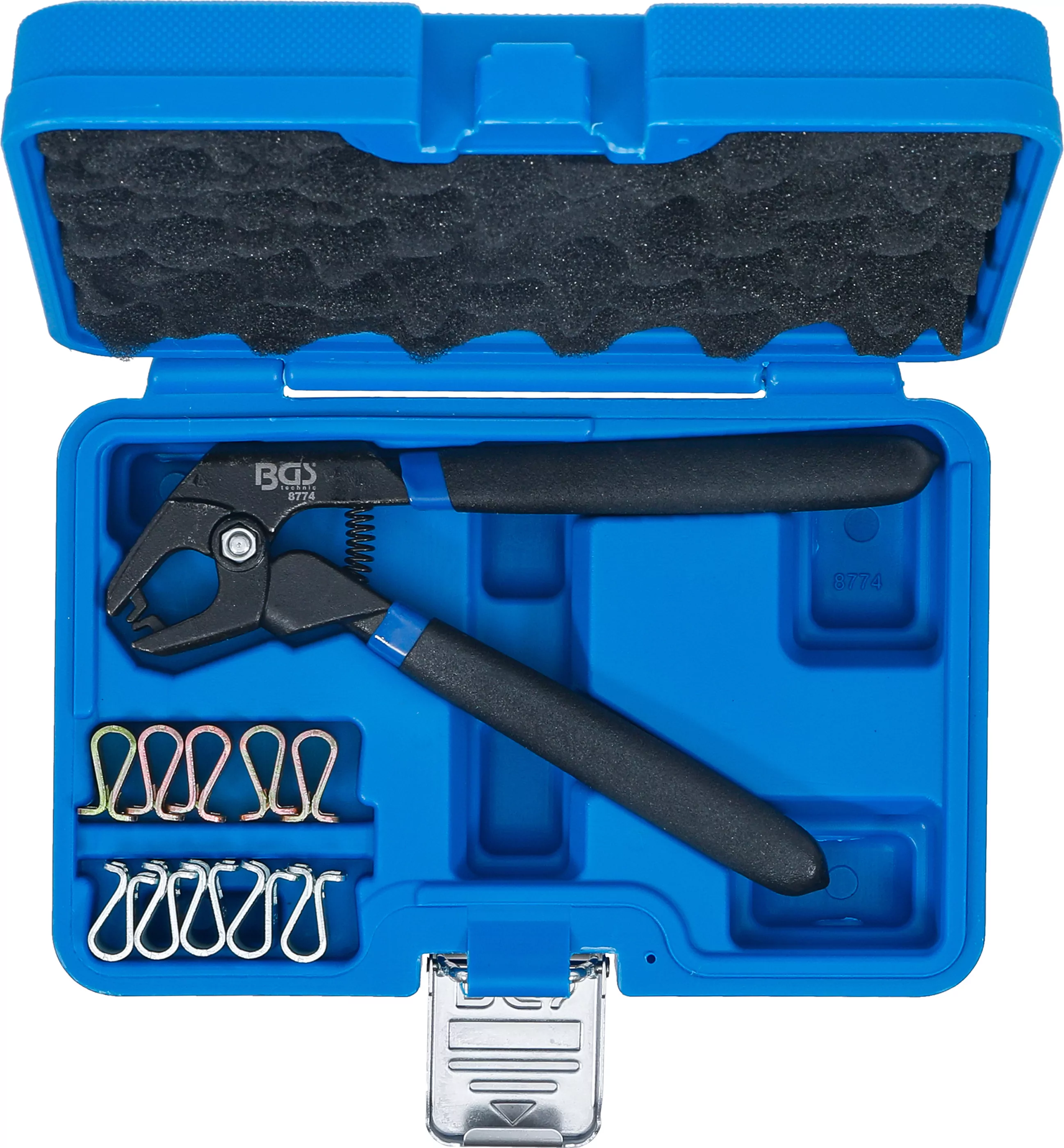 Fixierklammern-Satz mit Klammernzange | 11-tlg.