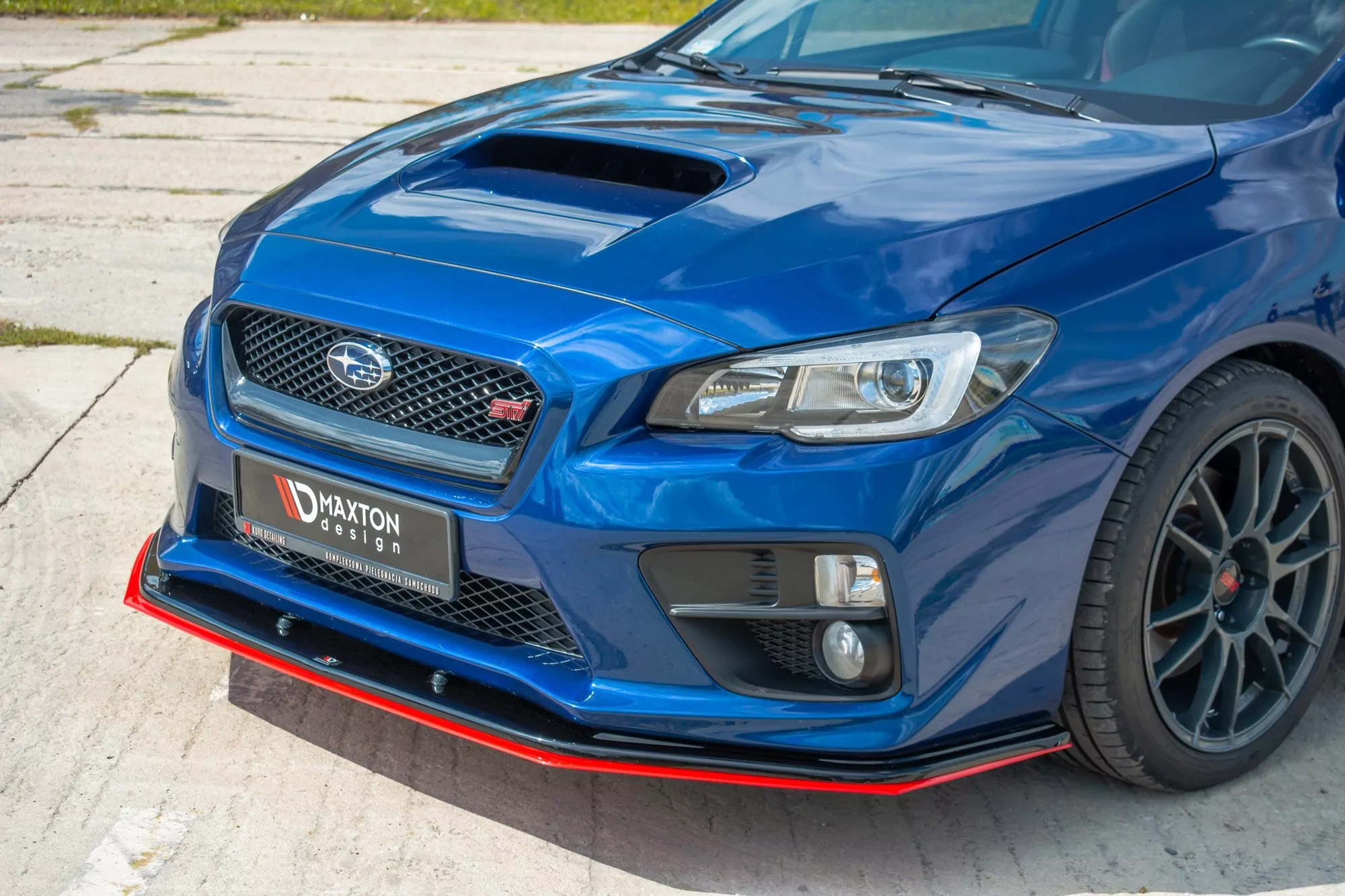 Front Ansatz Passend Für V.4 SUBARU WRX STI