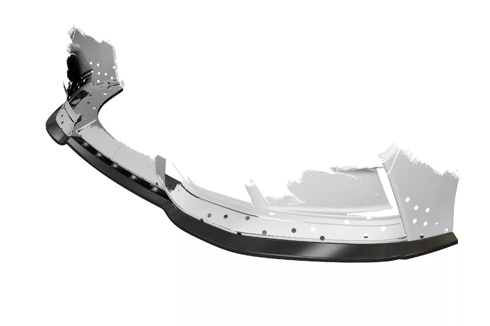 Cup-Spoilerlippe mit ABE für Nissan 370Z Nismo CSL472-M Carbon Look (matt)