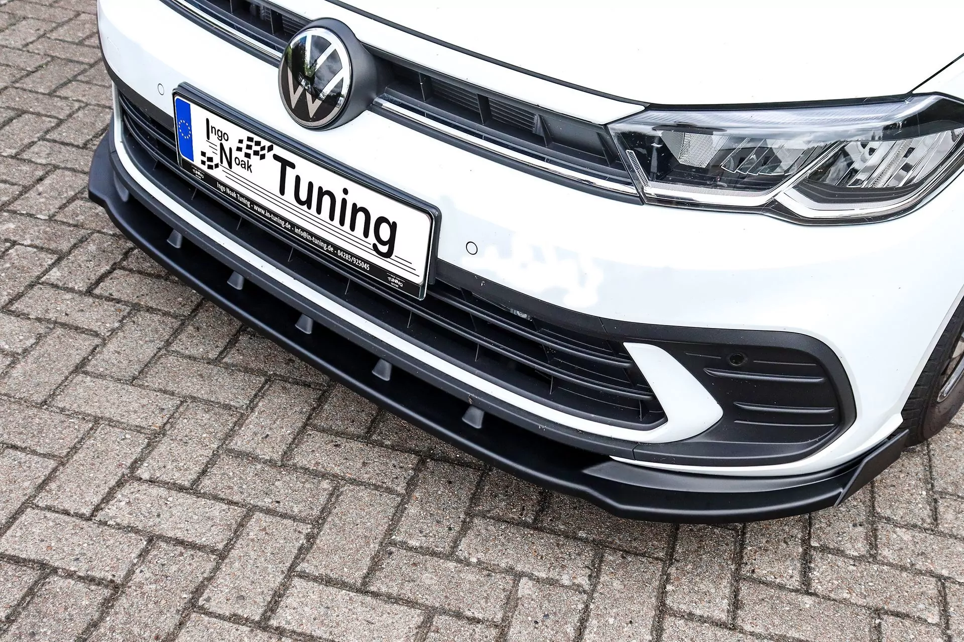 Spoilerschwert Cuplippe mit Wings für VW Polo 6 2G Facelift
