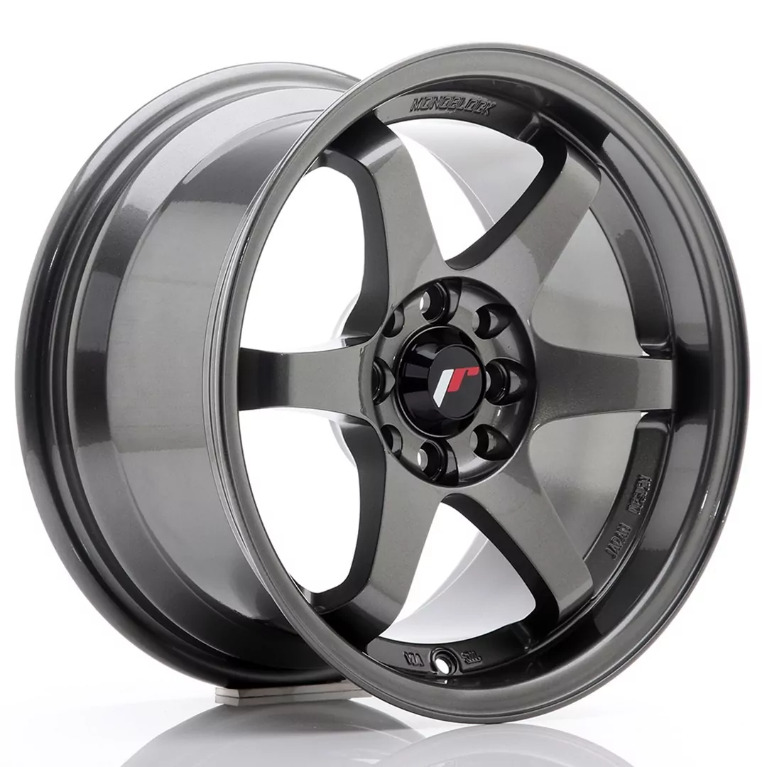 Japan Racing JR3 15x8 ET25 4x100/114 Gun Metal