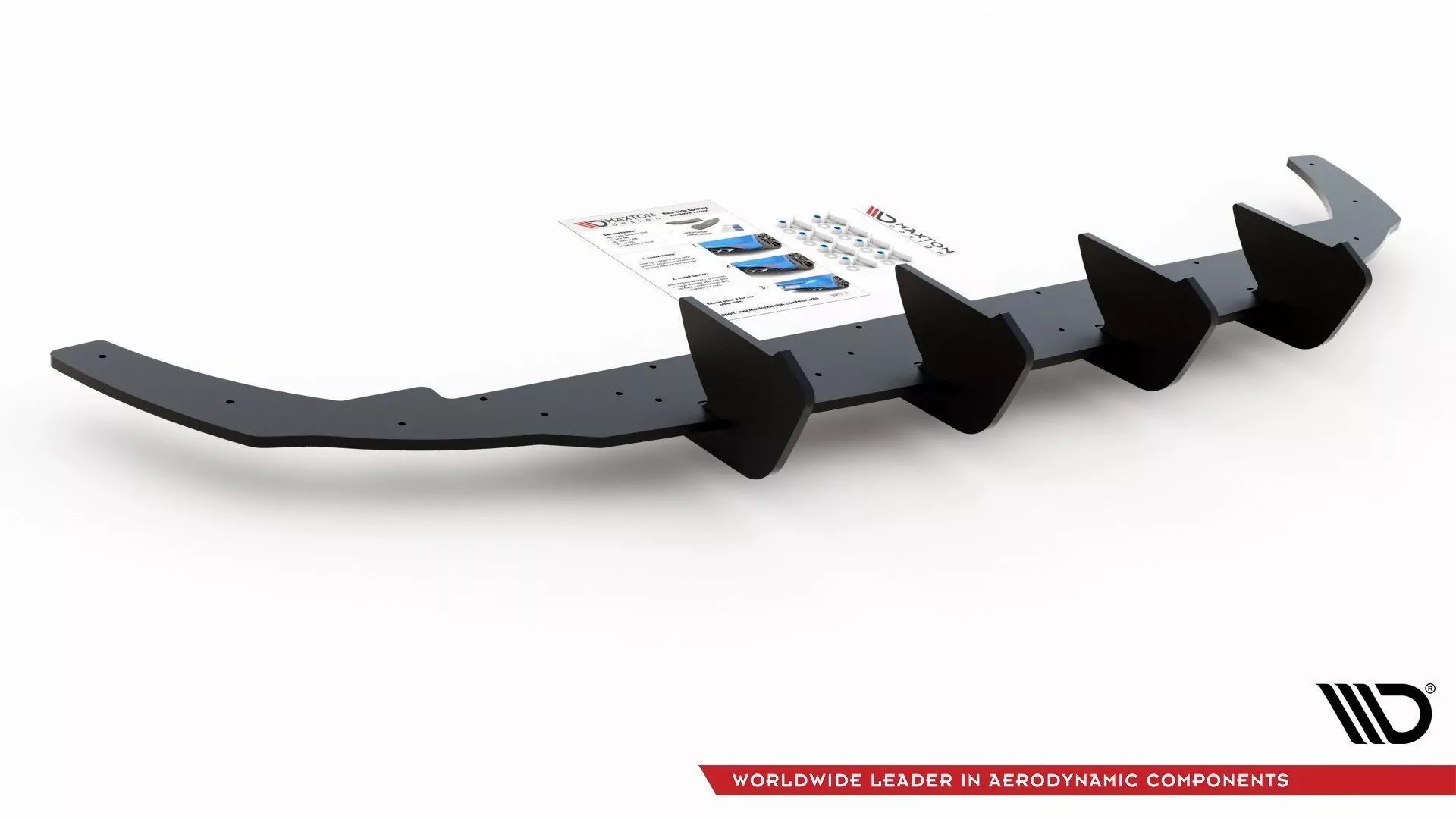 Robuster Heck Ansatz Flaps Diffusor Passend Für Diffusor V.1 Passend Für VW Golf 8