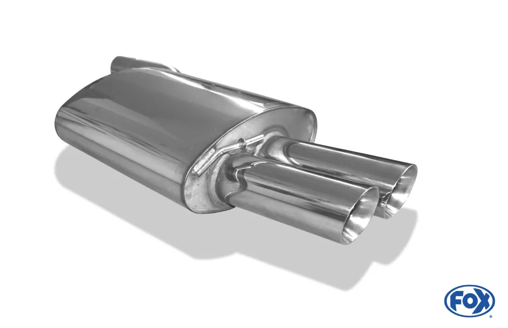 BMW E60/61 540i 545i  Endschalldämpfer - 2x90 Typ 25