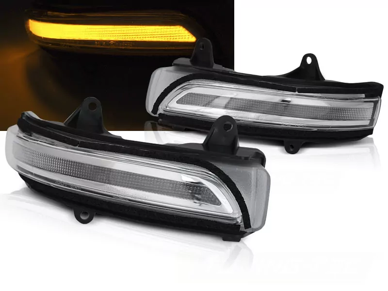 Indicator In The Mirror White Led Seq Fits Toyota Lan Cruiser 150 09-