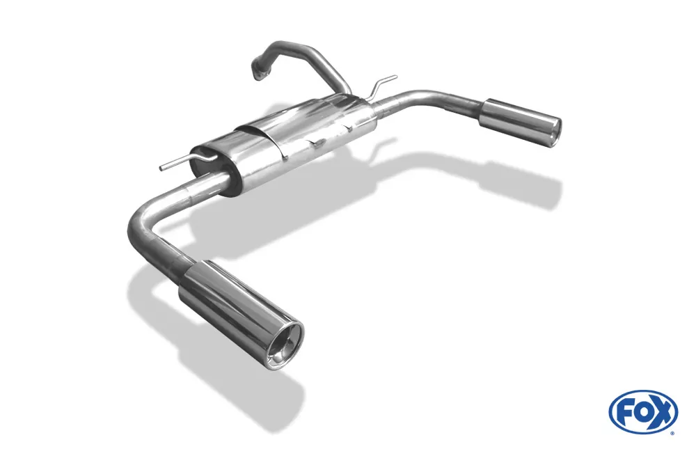 Toyota Auris Benzin - E18  Endschalldämpfer rechts/links - 1x90 Typ 13 rechts/links