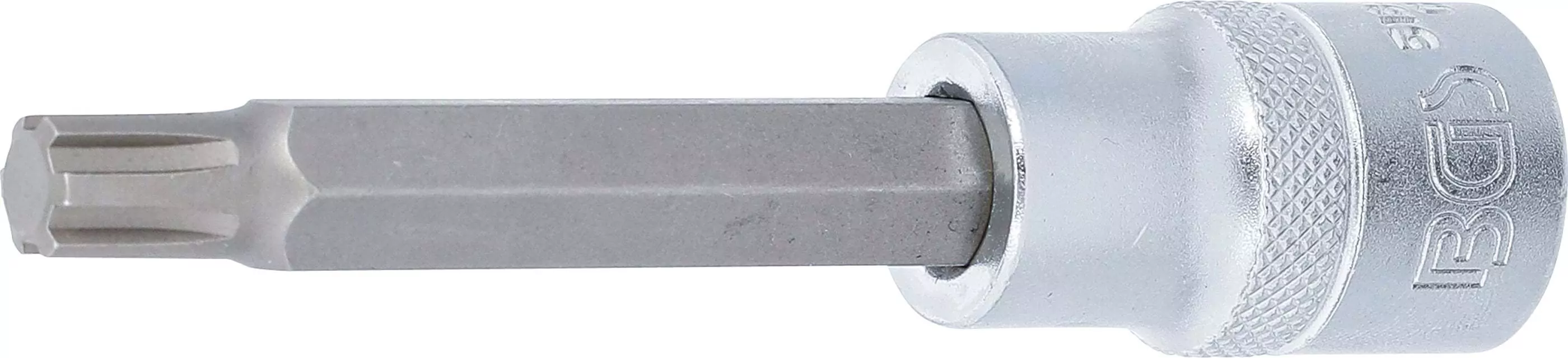 Bit-Einsatz | Länge 100 mm | Antrieb Innenvierkant 12,5 mm (1/2") | Keil-Profil (für RIBE) M9