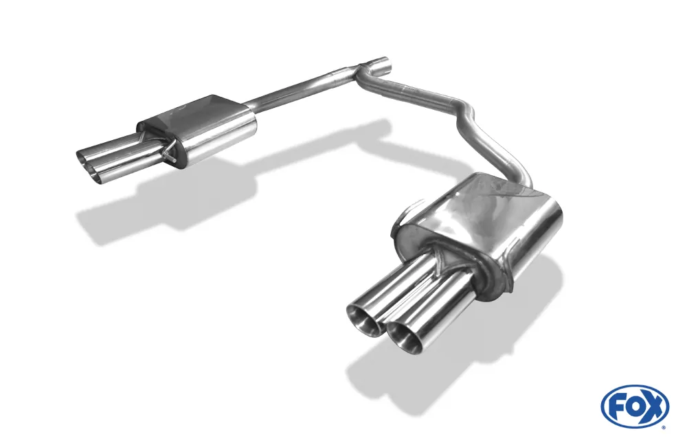 Skoda Octavia Typ 1Z RS inkl. Facelift  Endschalldämpfer rechts/links - 2x76 Typ 25 rechts/links