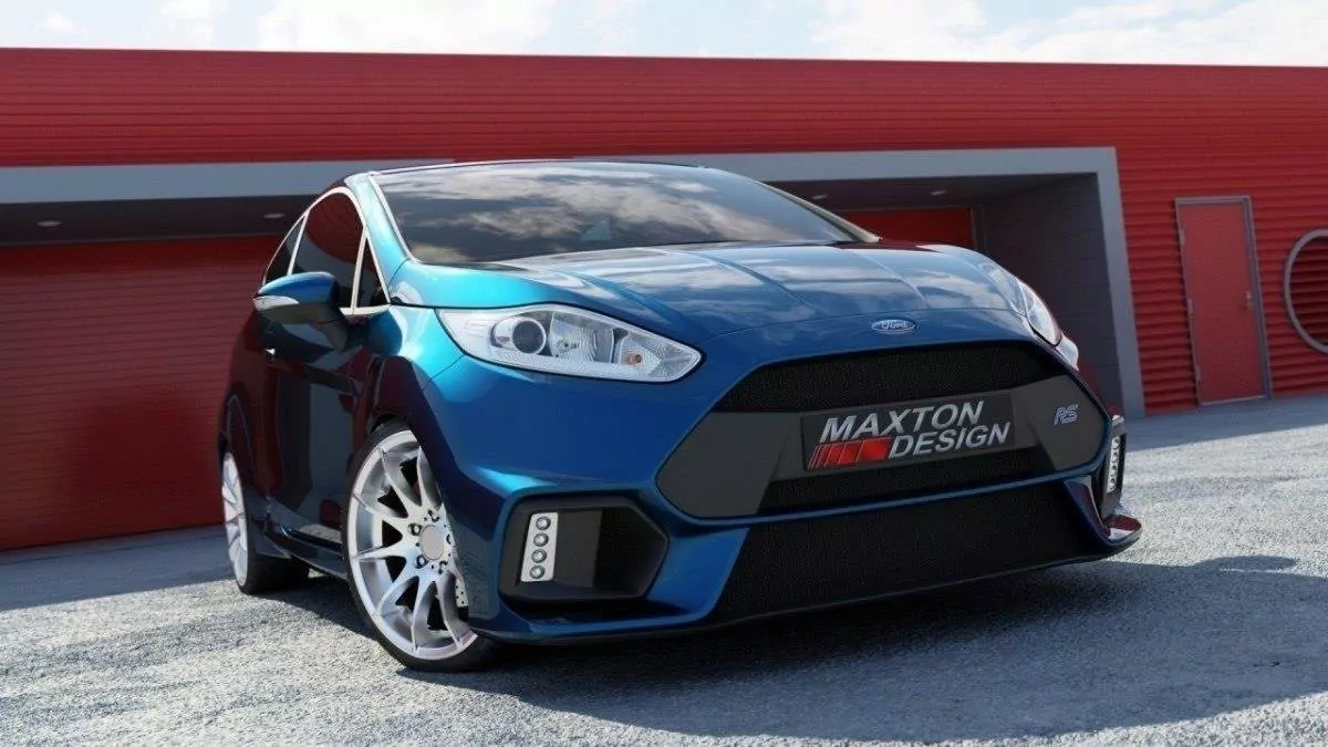 Front Stoßstange Passend Für FORD FIESTA MK7 FL (FOCUS RS 2015 LOOK)